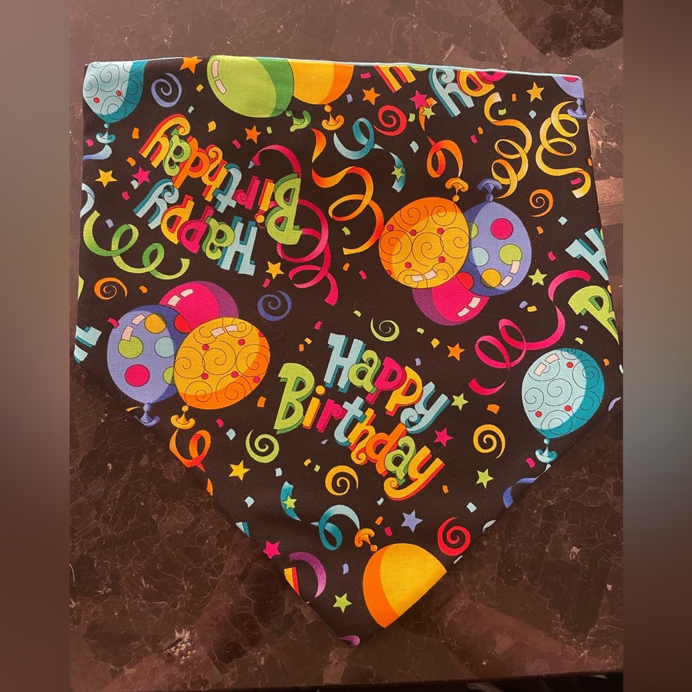 Scrunchie back Bandana for dogs or cats